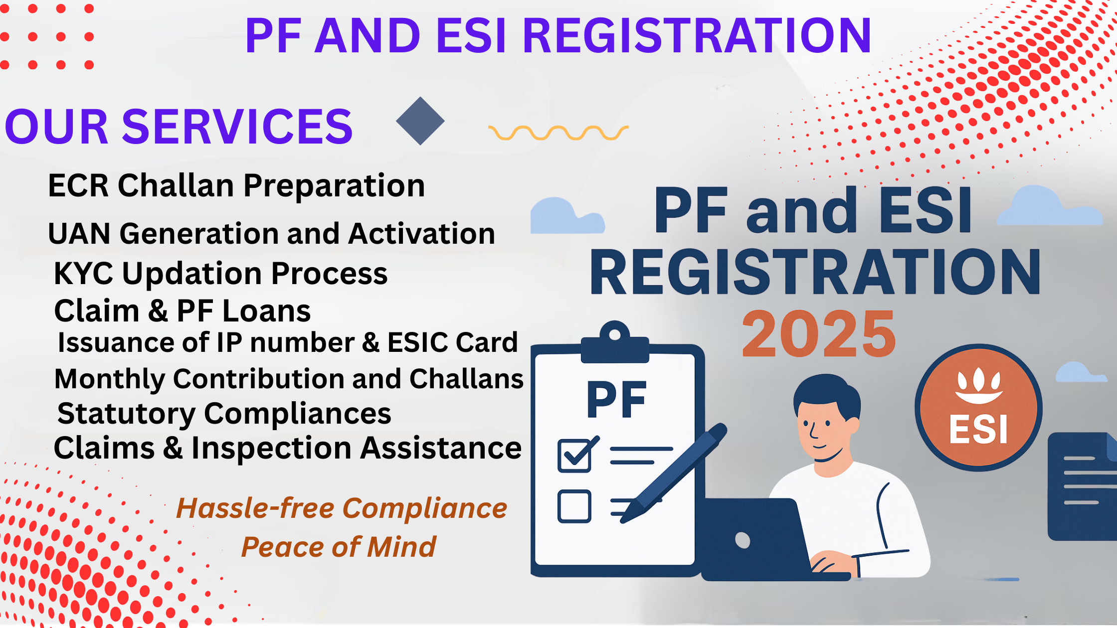 PF AND ESI REGISTRATION
